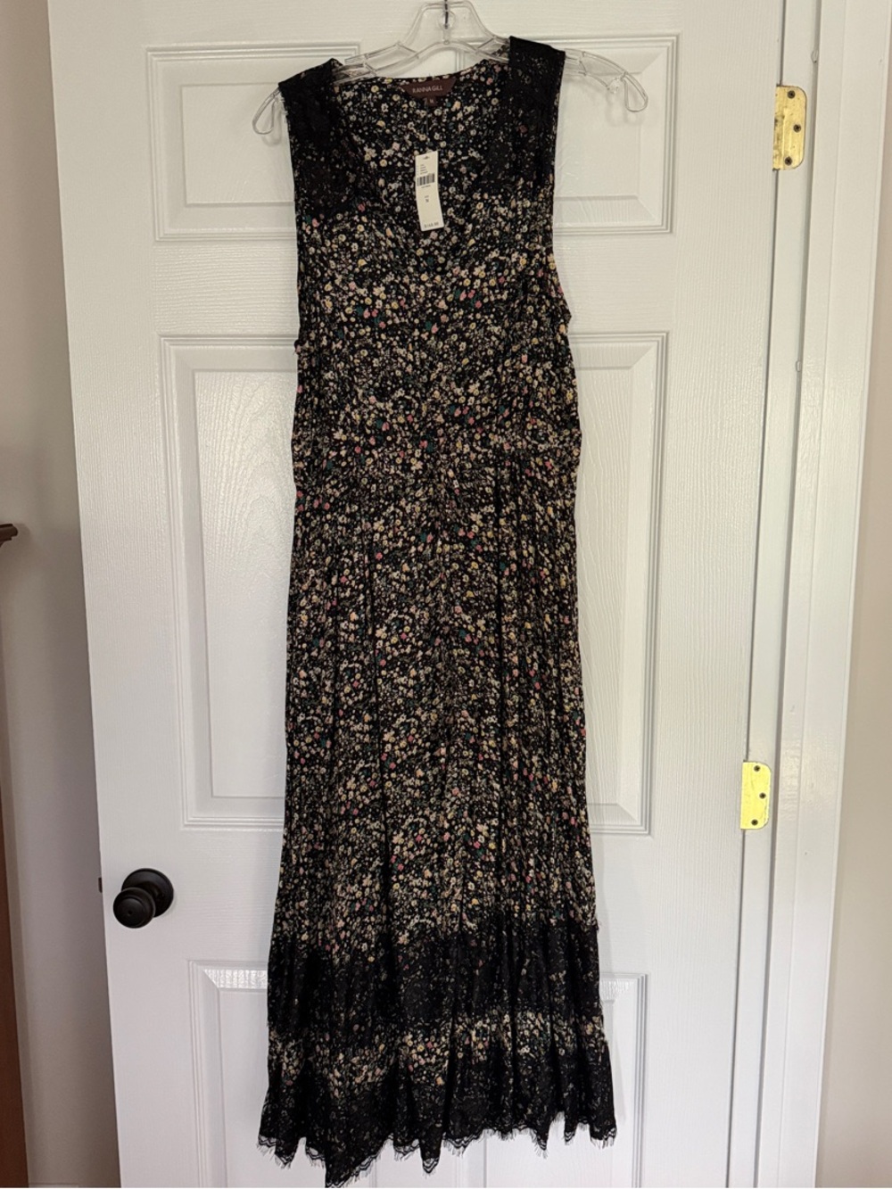 Ranna Gill for Anthropologie Cynara floral print midi dress NWT